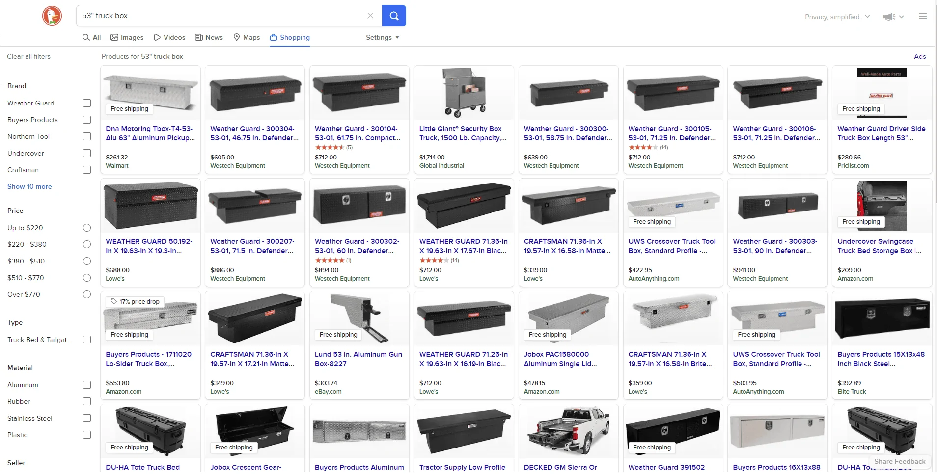 Ford Maverick Truck Bed Tool Box Options FOUND Screenshot (503)1