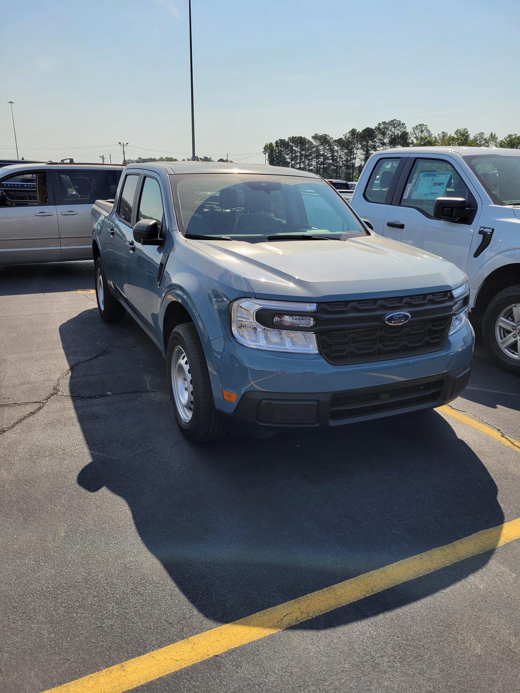 Ford Maverick Just got my Area 51, Hybrid XL 20220429_101636