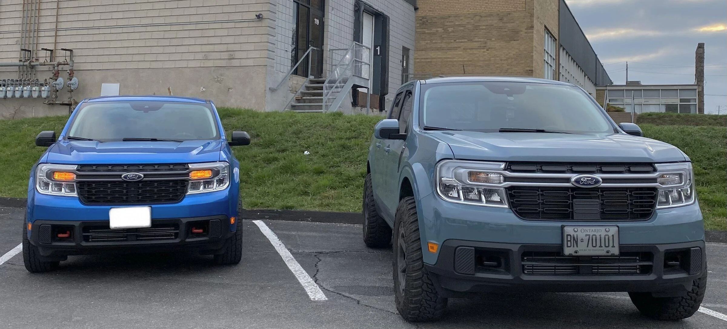 Ford Maverick Comparison pics: stock suspension with 235/65r17 A/T versus 2” Rough Country Lift with 265/70r17 M/T A95E900C-D986-4E3A-9F9F-87A3F5C8D5F4