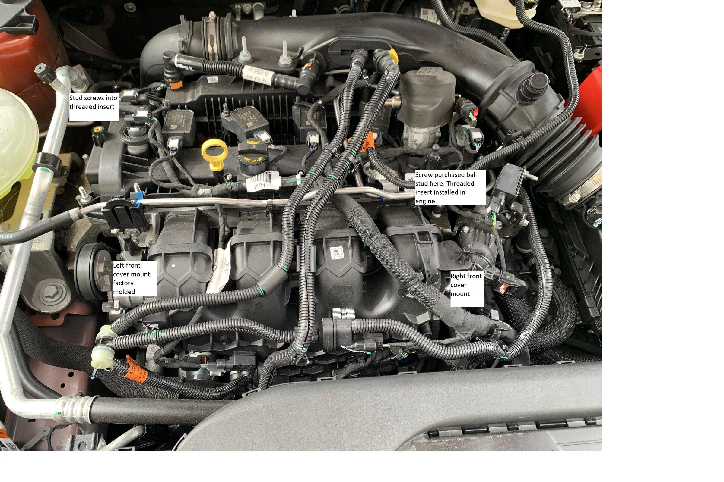 Ford Maverick Ecoboost Engine Cover Clarification IMG_a9195