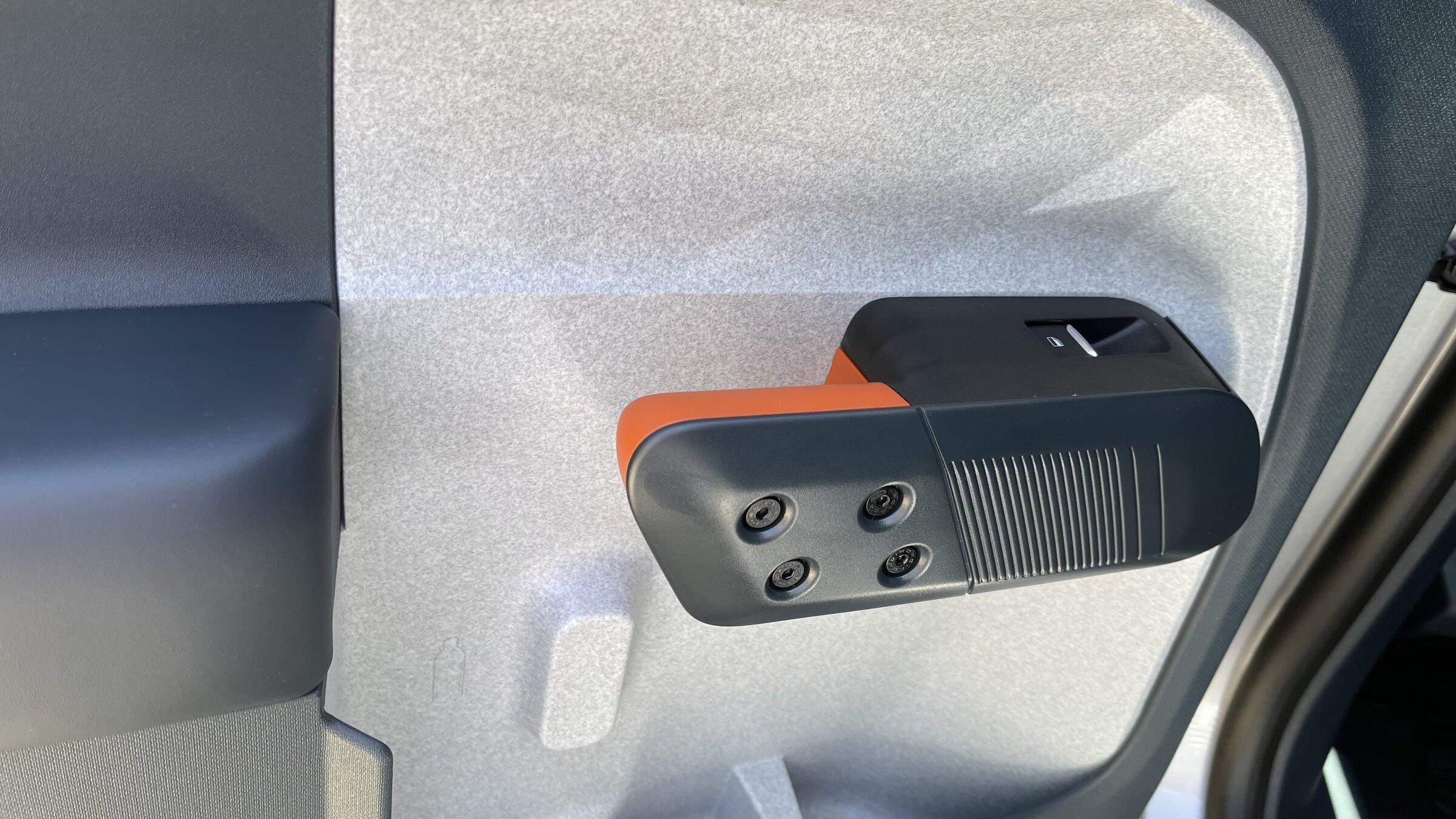 Ford Maverick Received my Maverick today - wrong door panel/handle (not complaining!) Better Pics Driver Side Rear Closeup XLT