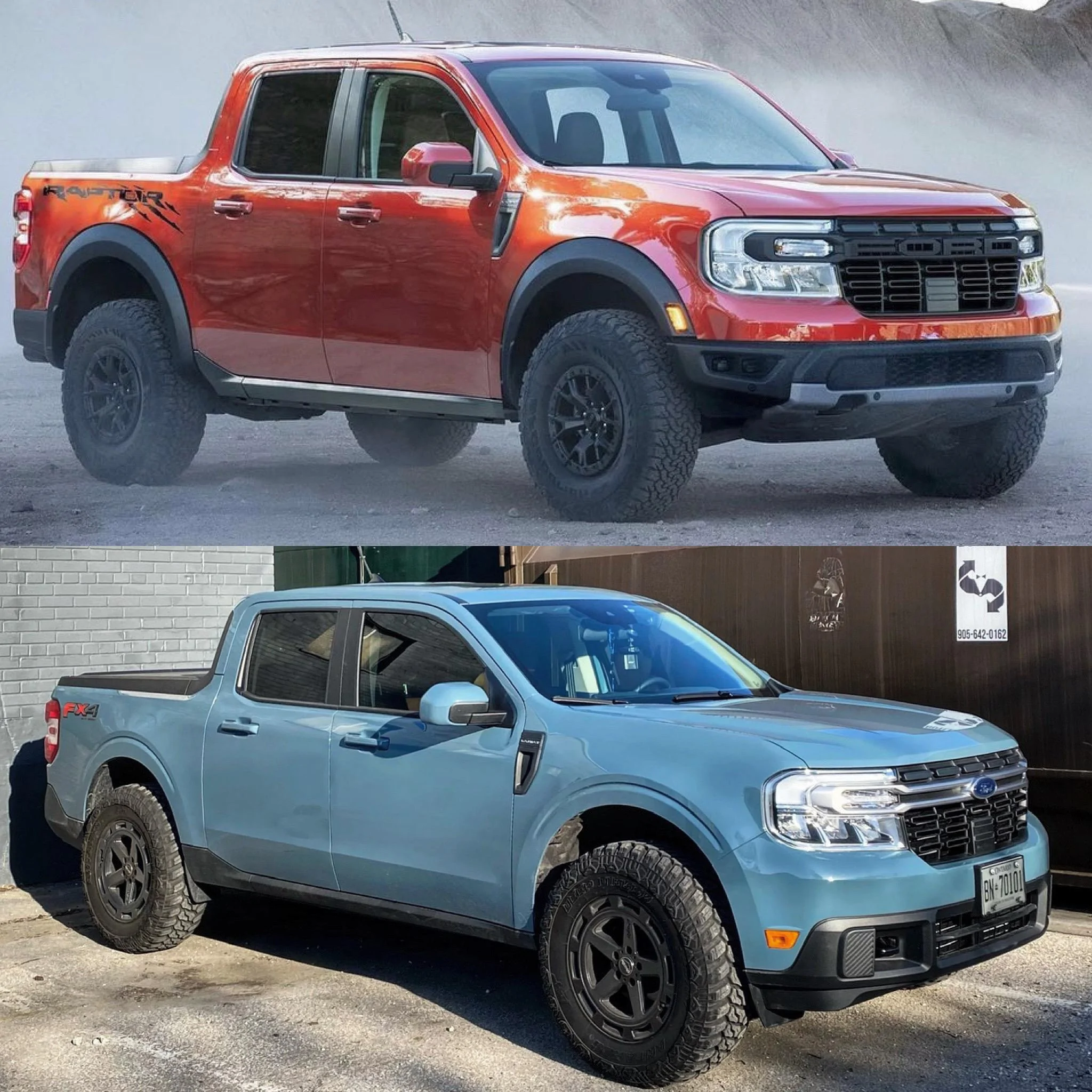 Ford Maverick Rough Country 2” Lift Kit, Reika wheels 17x8 20 offsets on 265/70r17 M/T AD54DB3F-ECA1-4B53-B92A-4039BFCA3D32