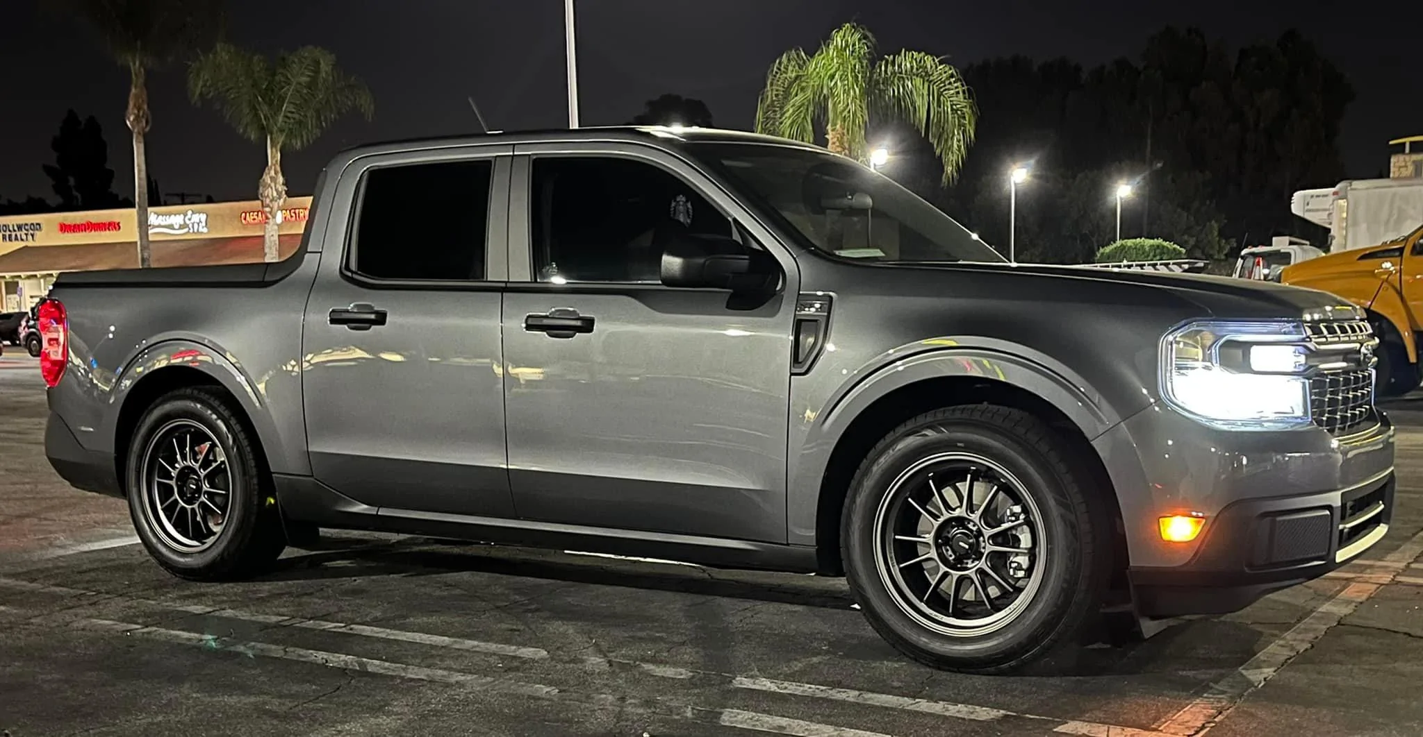 Ford Maverick Lowered Maverick XLT on 18" Konig wheels,  Falken tires, H&R lowering springs Lowered Maverick on 18%22 Wheels Konig Hypergram Falken Tires H&R lowering springs 1