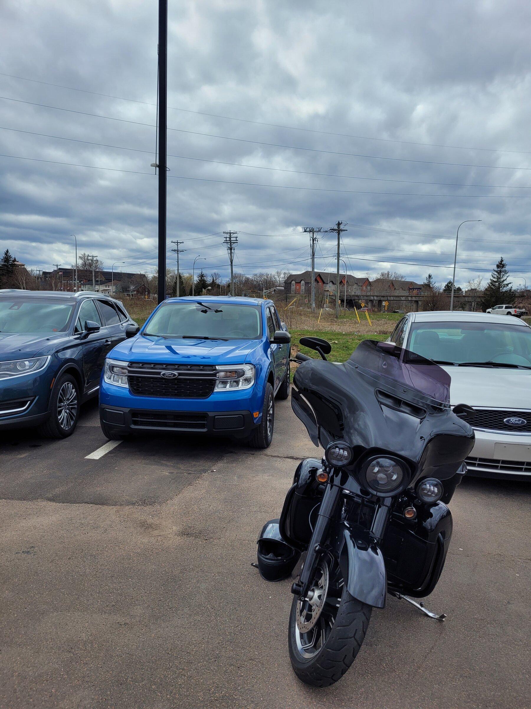 Ford Maverick Hybrid finally here in Newbrunswick! 20220506_143117