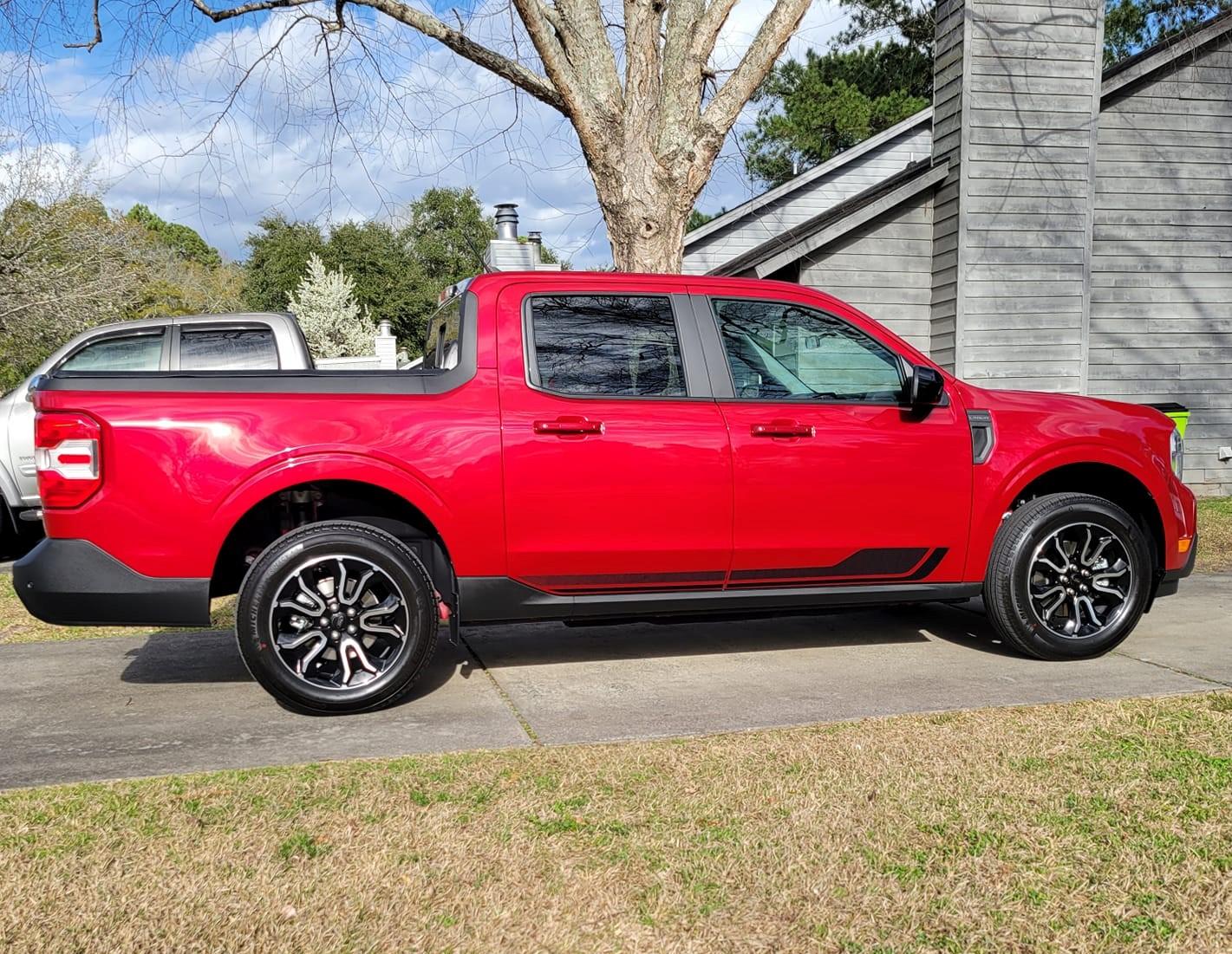 Ford Maverick Rapid Red First Edition Club Unicorn Red 2A