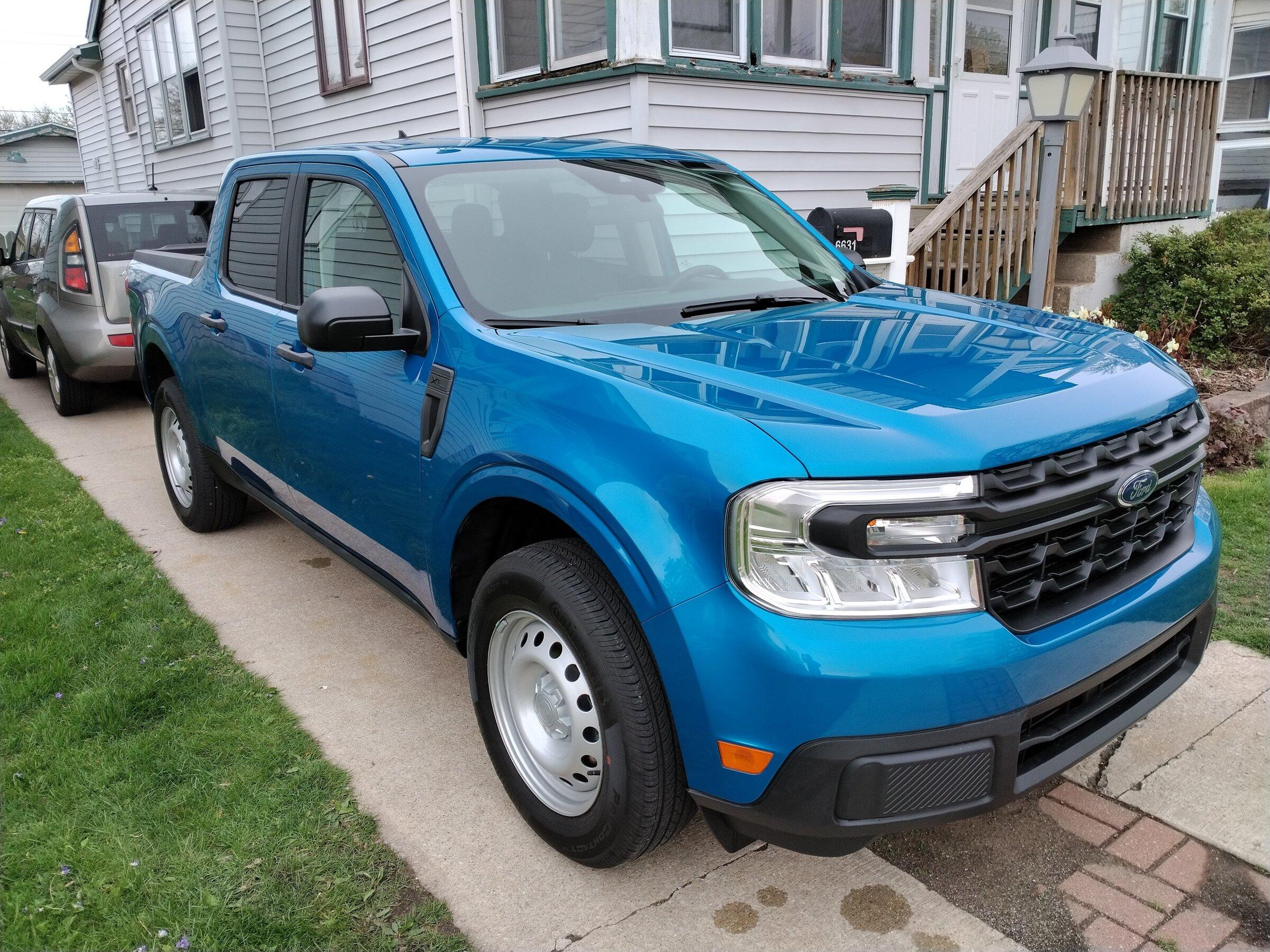 Ford Maverick Picked up my Mav today IMG_20220502_173621