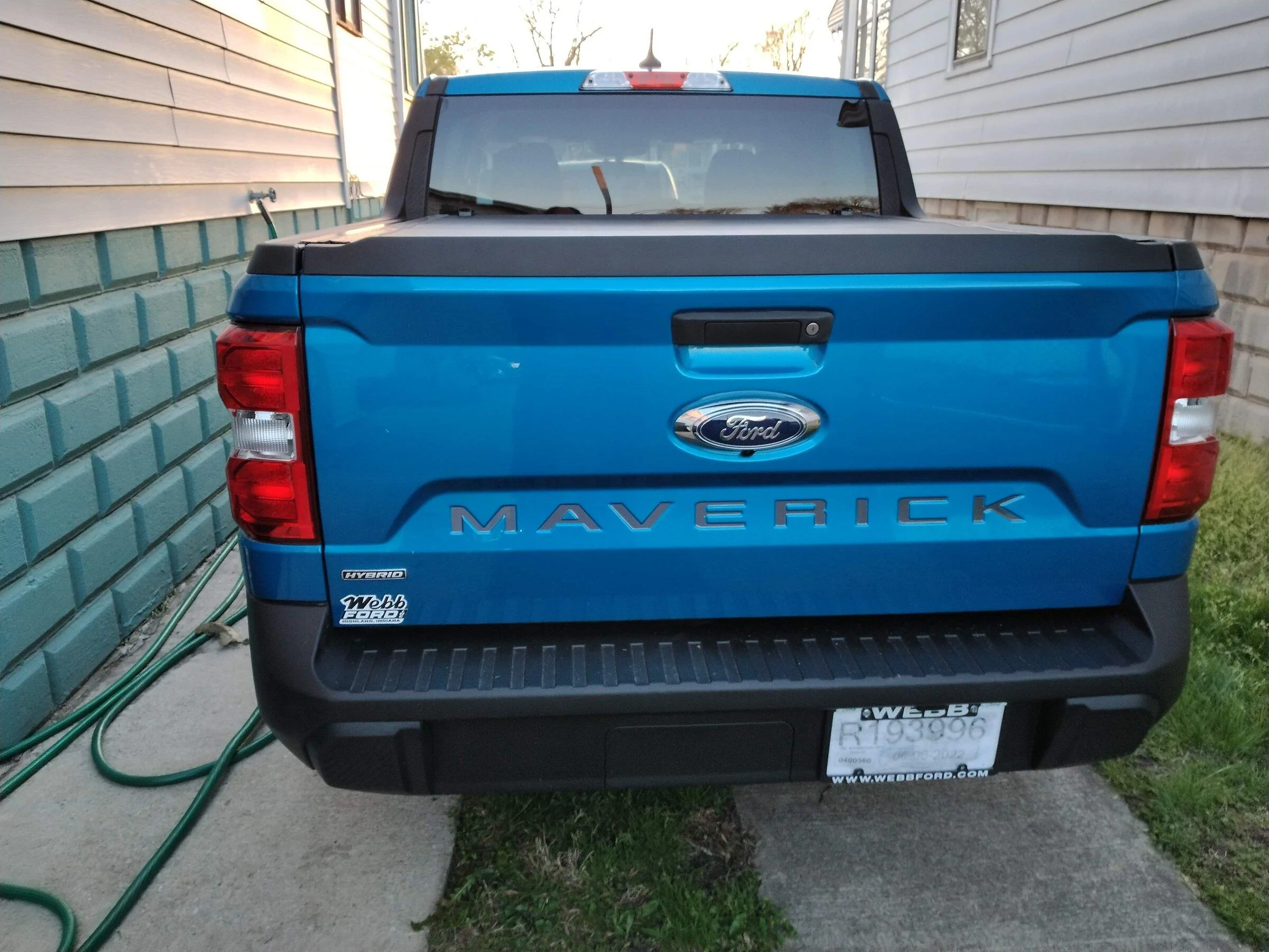 Ford Maverick Lettering on the Maverick stamp on the tailgate IMG_20220507_193511