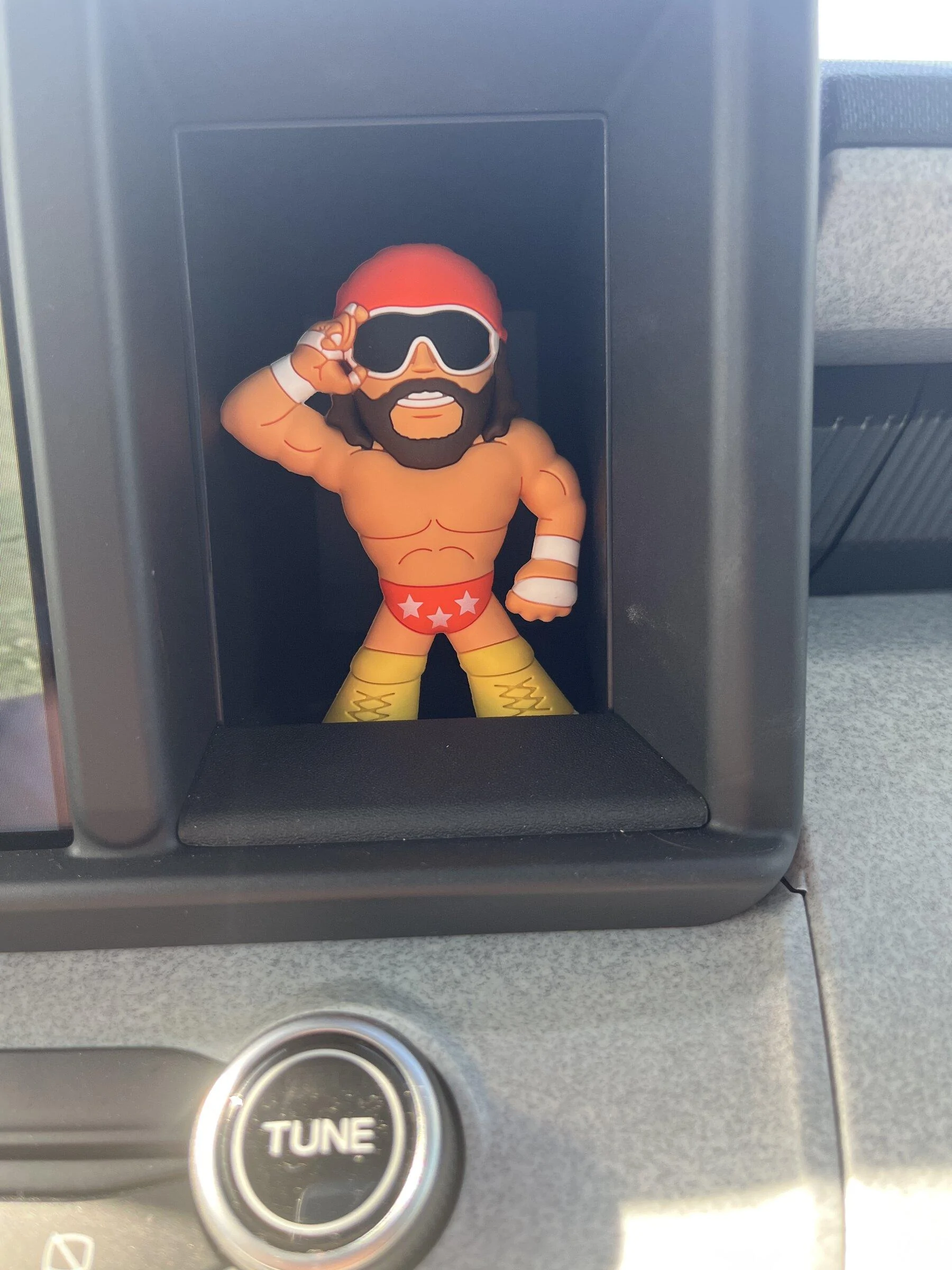 Ford Maverick That awkward cubbie next to the infotainment screen imag