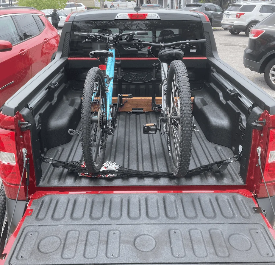 Ford Maverick DIY bike rack 1652105590238