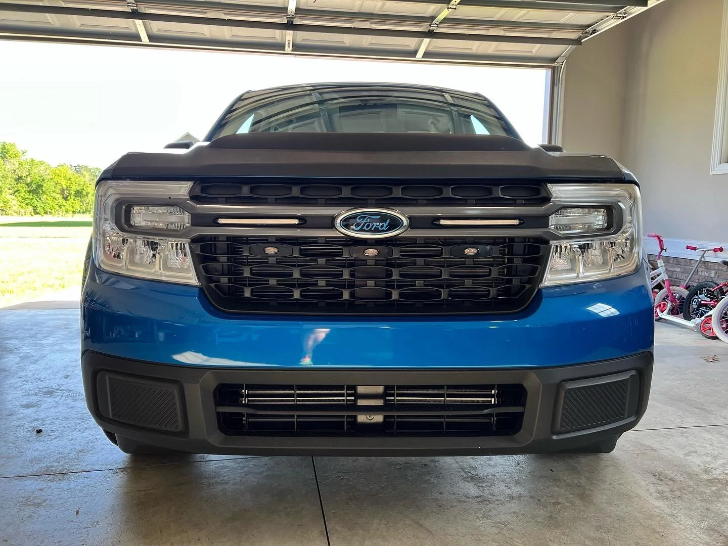 Ford Maverick Added “Raptor” lights in grill DCEE4450-37E3-45A3-ACEA-0C7D26C29196