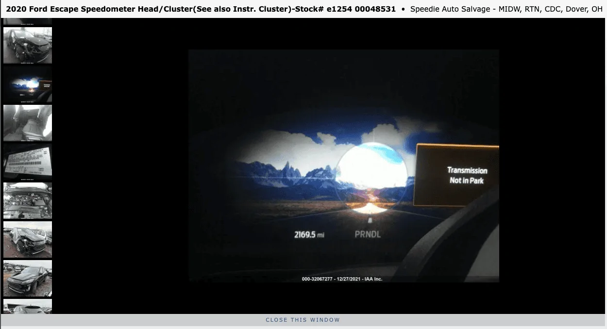 Ford Maverick Full digital gauge cluster from Ford Escape swap into Maverick Screen Shot 2022-05-10 at 11.13.55 AM