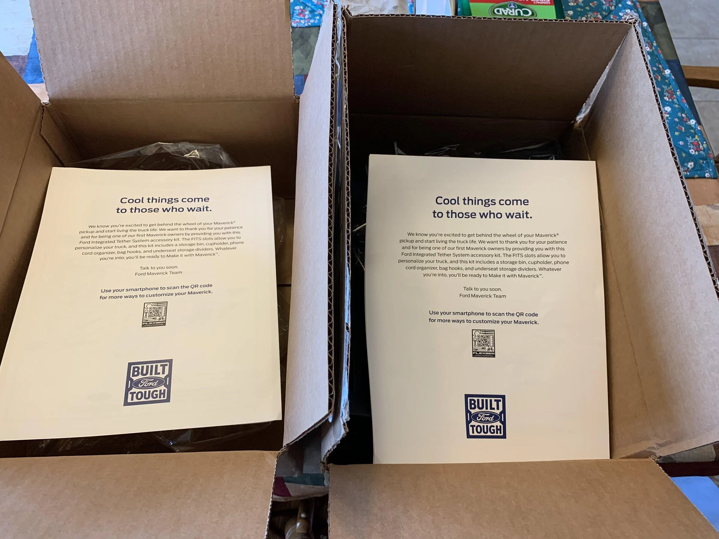 Ford Maverick Not only received our FITs accessories package but also received a second one! ( Found a new owner for second) BB467EA9-17EE-4C5B-9516-DC4BD1126D48