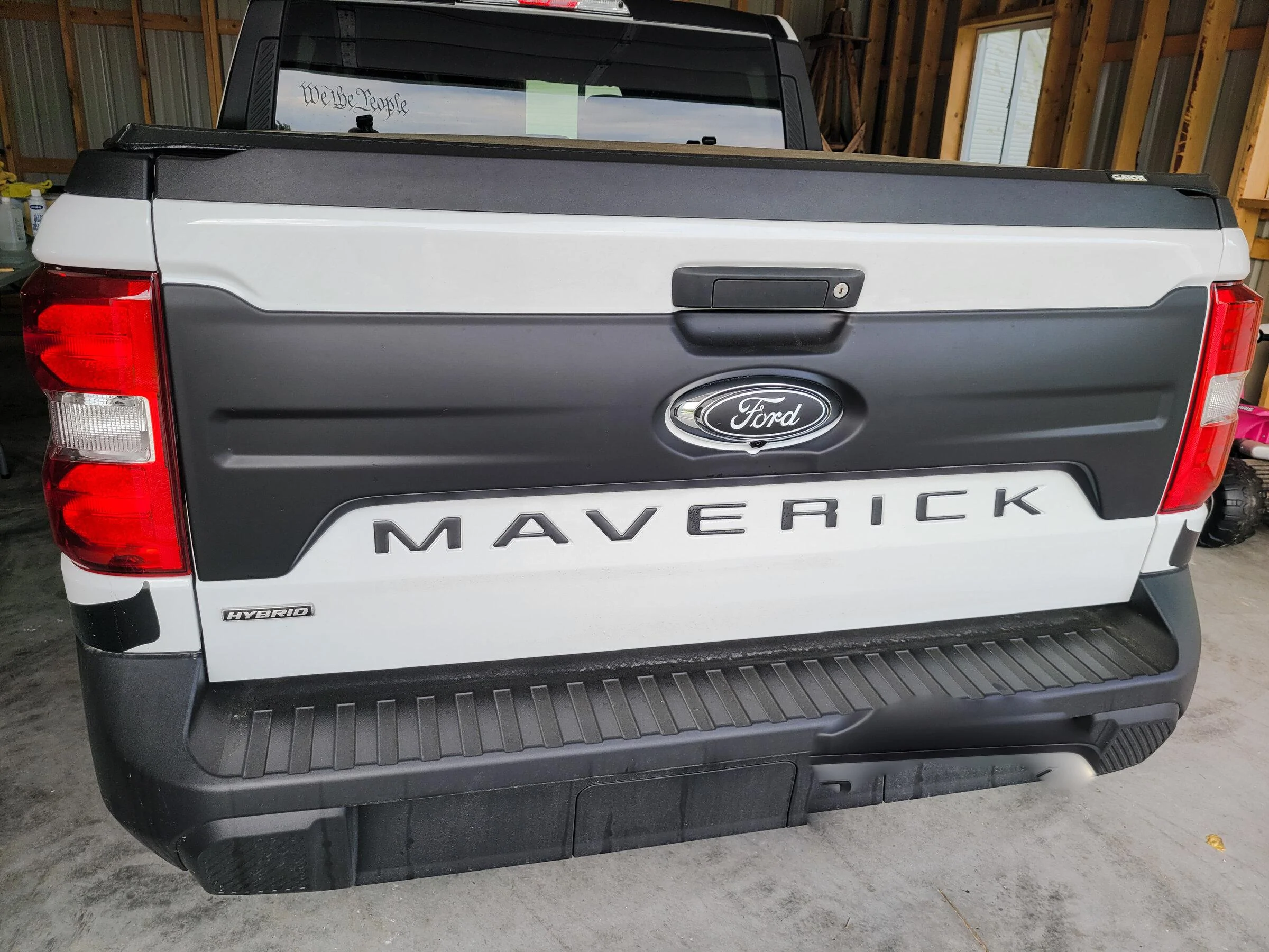 Ford Maverick Tailgate complete! Applique / Raised Letters / Emblem Overlay PSX_20220510_184502