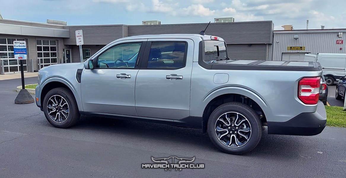 Ford Maverick ICONIC SILVER Maverick Photos Thread Iconic Silver Ford Maverick Lariat - exterior and interior 1