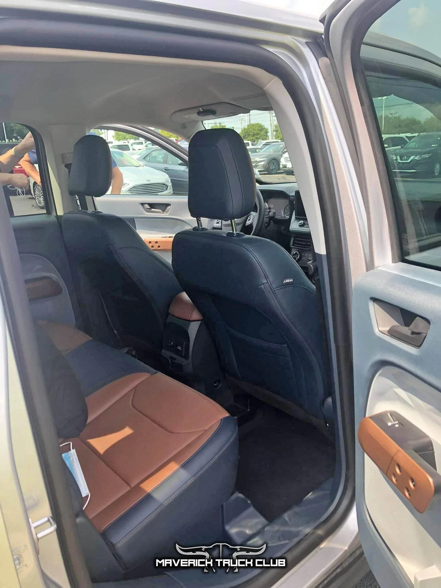 Ford Maverick ICONIC SILVER Maverick Photos Thread Iconic Silver Ford Maverick Lariat - exterior and interior 4