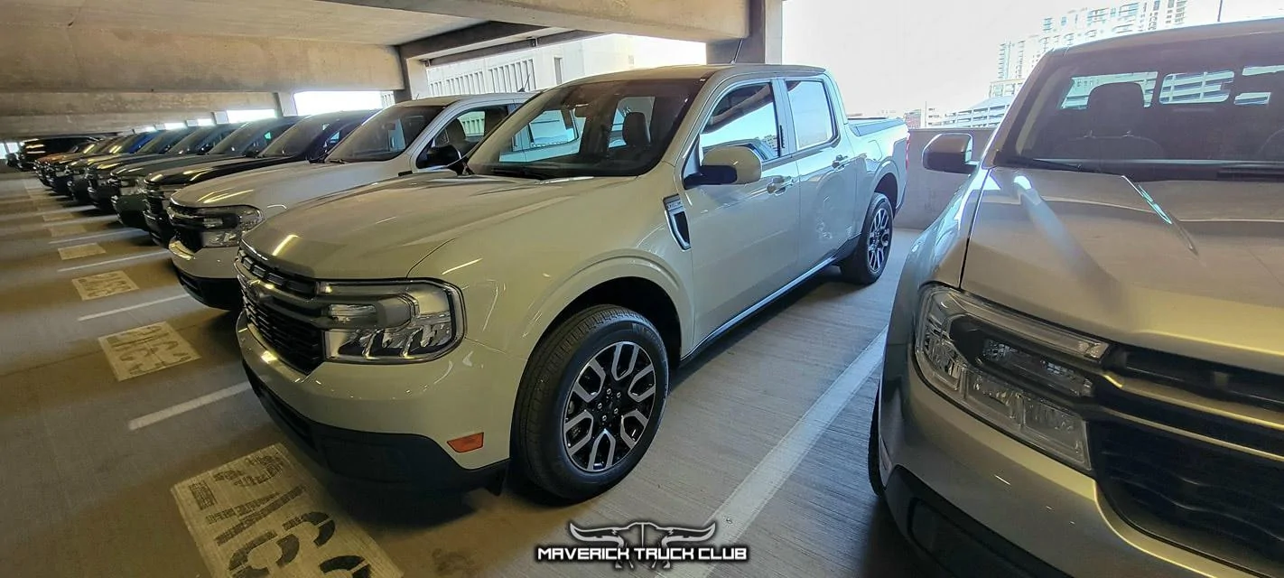 Ford Maverick CACTUS GRAY Maverick Photos Thread Cactus Gray 2022 Ford Maverick Pickup Lineup - All Colors and Trims Models 5