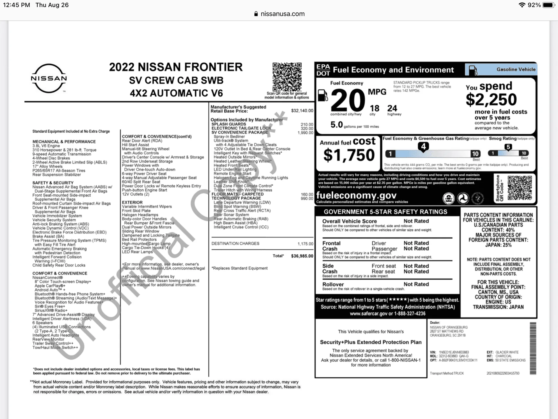 Ford Maverick Frontier’s are starting to show up F9EE1625-61D9-4B82-8683-32934E404F76