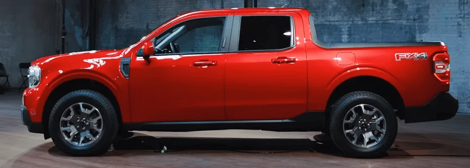 Ford Maverick Lariat Tail Lights vs. XL / XLT difference 1630015655557