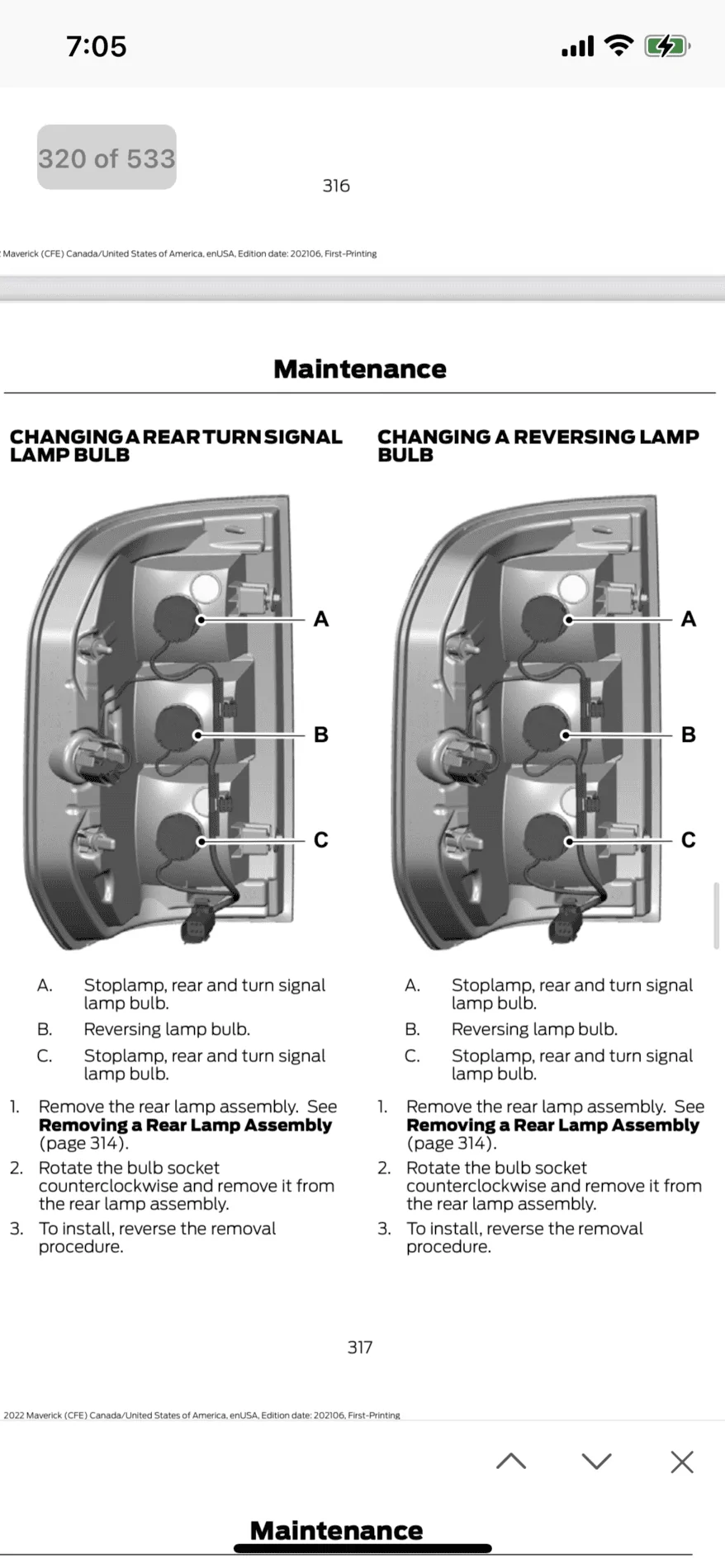 Ford Maverick Lariat Tail Lights vs. XL / XLT difference 0A89987C-DCA1-4756-B6C2-5F2C9E677C33