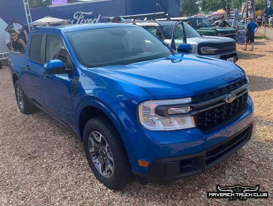 Ford Maverick VELOCITY BLUE Maverick Photos Thread Velocity Blue XLT FX4 Maverick Picku