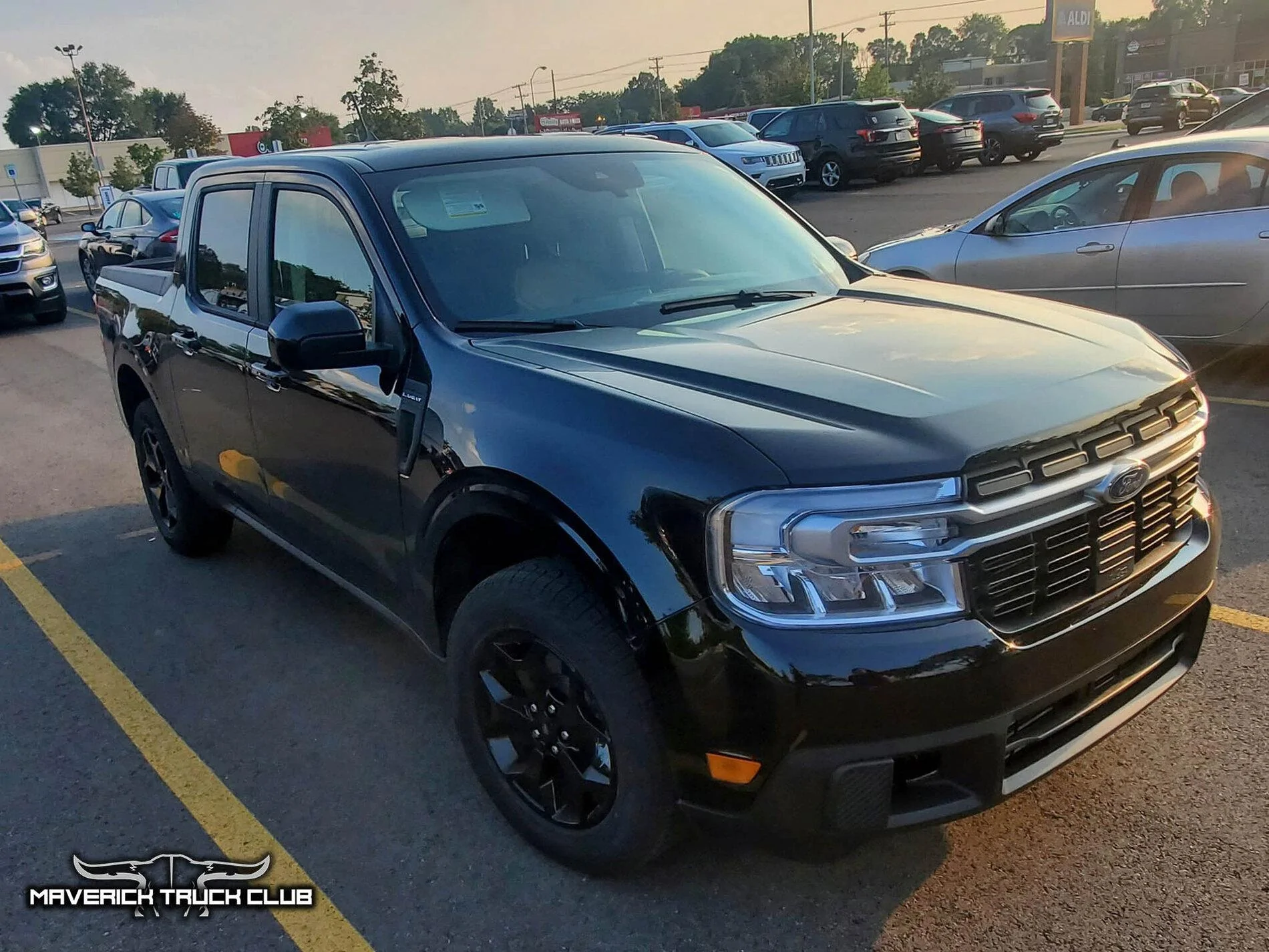 Ford Maverick SHADOW BLACK Maverick Photos Thread Shadow Black Ford Maverick Pickup Lariat FX4 1
