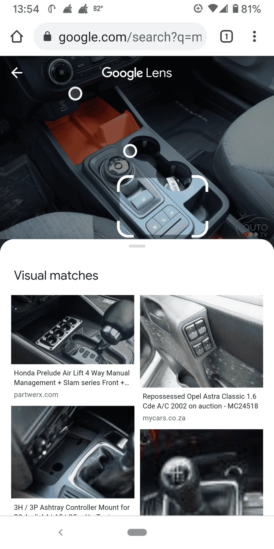 Ford Maverick Maverick console - What is the slot below the shifter for? Screenshot_20210829-135403
