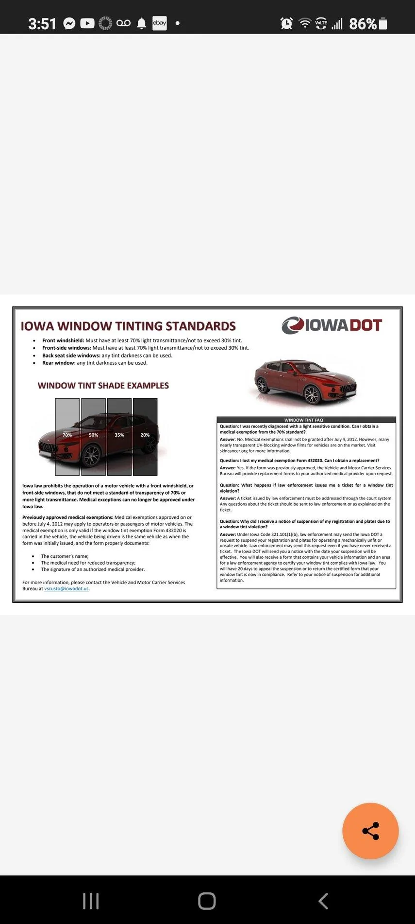Ford Maverick Factory window tint on Maverick XL ? Screenshot_20210830-035101_Offic