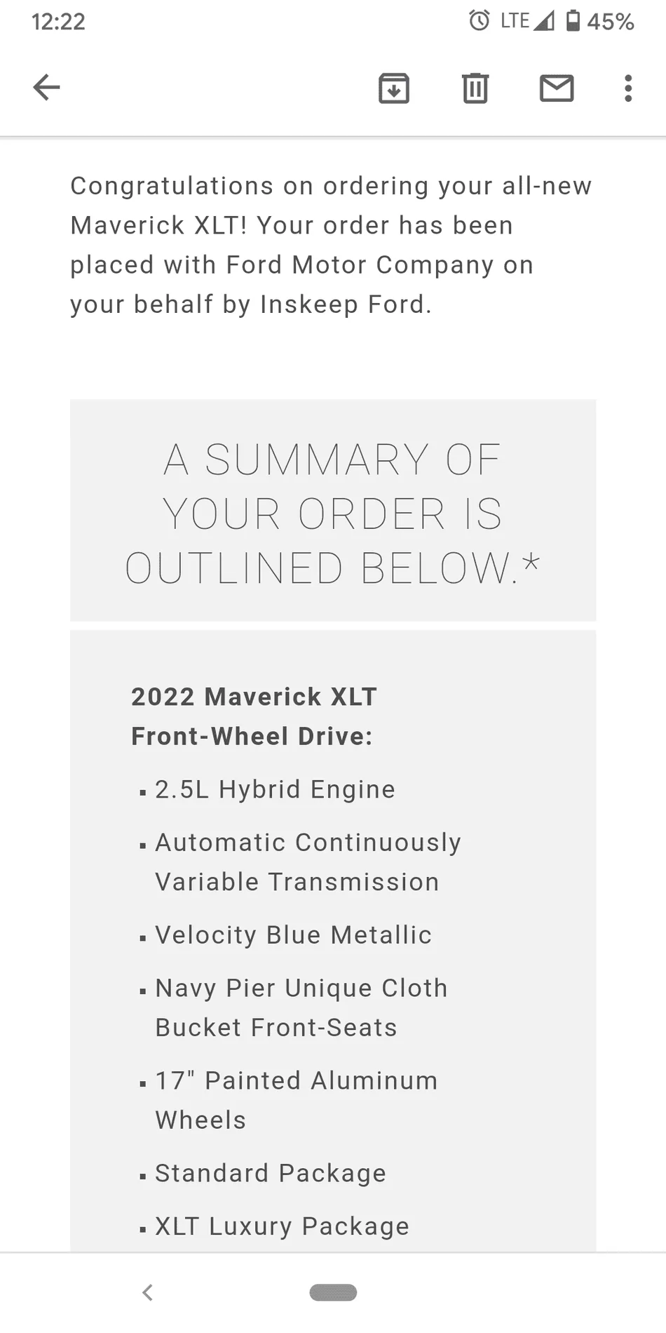 Ford Maverick 📊 Maverick Order Tracking List & Stats [Enter Yours!] Screenshot_20210831-122212