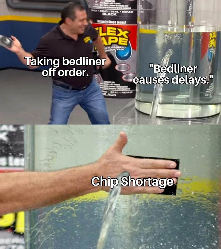Ford Maverick Maverick Memes -  fun diversion while we wait [ ** NO POLITICS ** ] Phil Swift Slaps On Flex Tape Leak 31082021210637