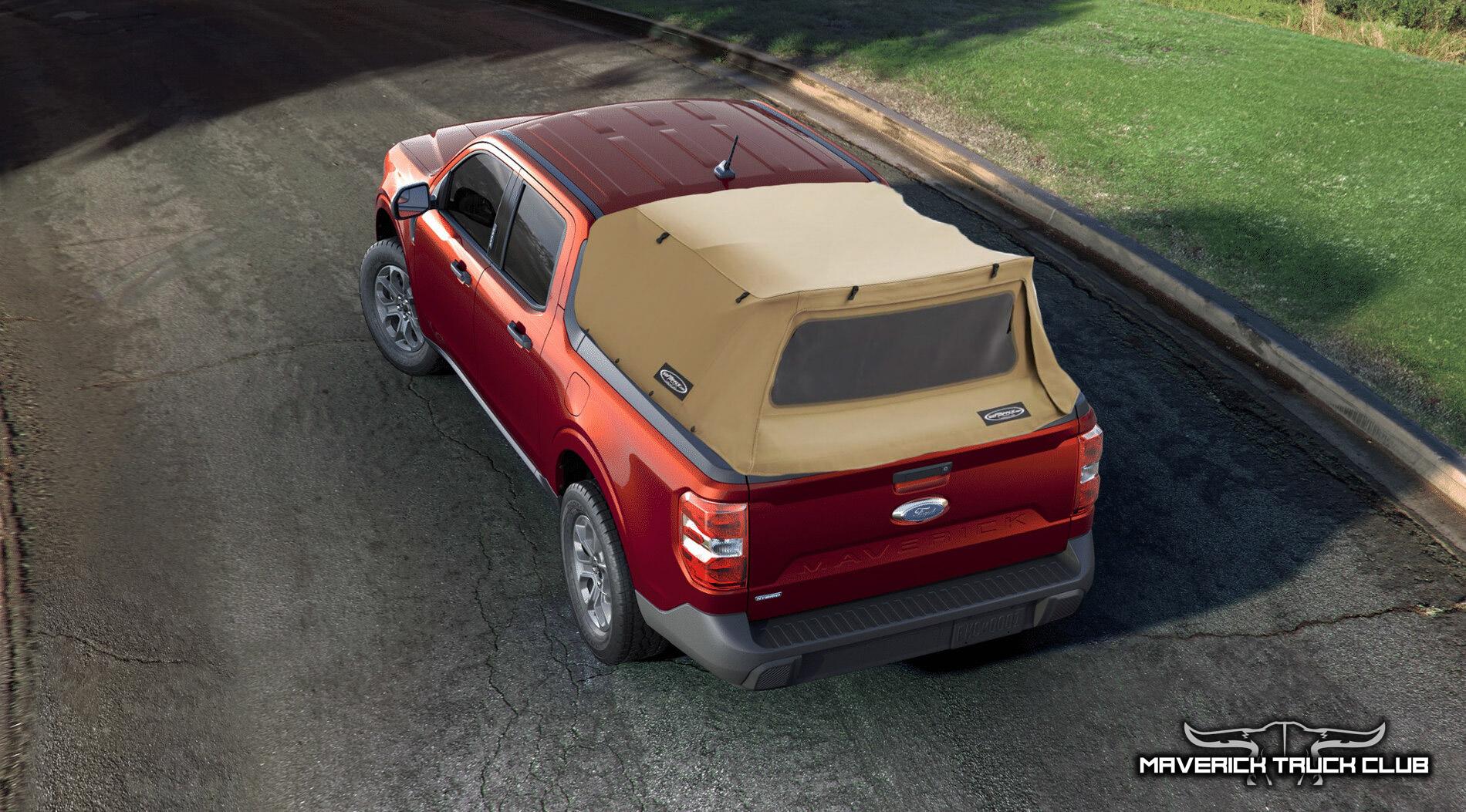 Ford Maverick Truck Colors & Soft Top Combinations (mockups) Truck & Truck Top Combinations on 2022 Maverick (MOCKUPS) 1