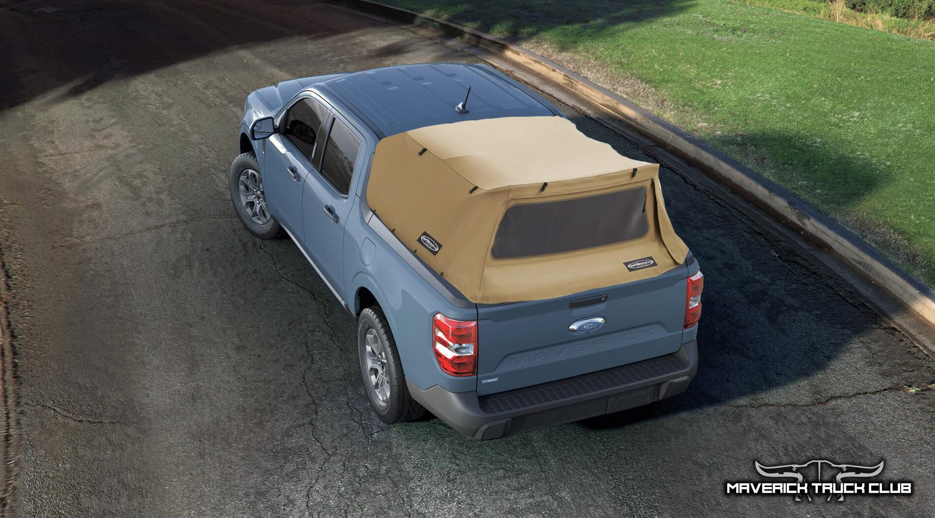 Ford Maverick Truck Colors & Soft Top Combinations (mockups) Truck & Truck Top Combinations on 2022 Maverick (MOCKUPS) 4