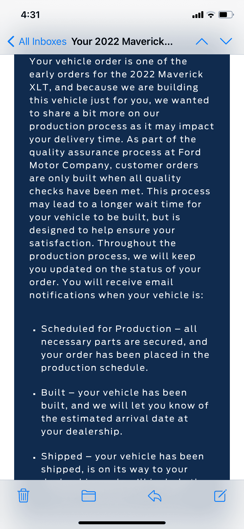 Ford Maverick Current 2022 Maverick Commodities / Constraints as of Aug 30 7B57BFC4-5C77-4718-95E5-17EE62DE1221