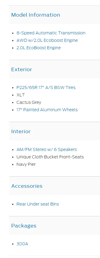 Ford Maverick Ford Order Confirmation Concerns? 1630592668284