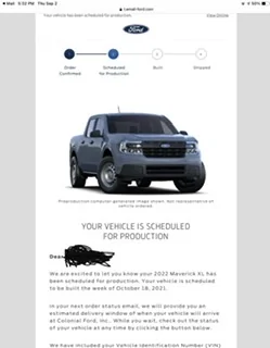 Ford Maverick 📫 9/2 Scheduling Email Received Group! B2459A70-007B-41B4-8090-E7816E573FE3