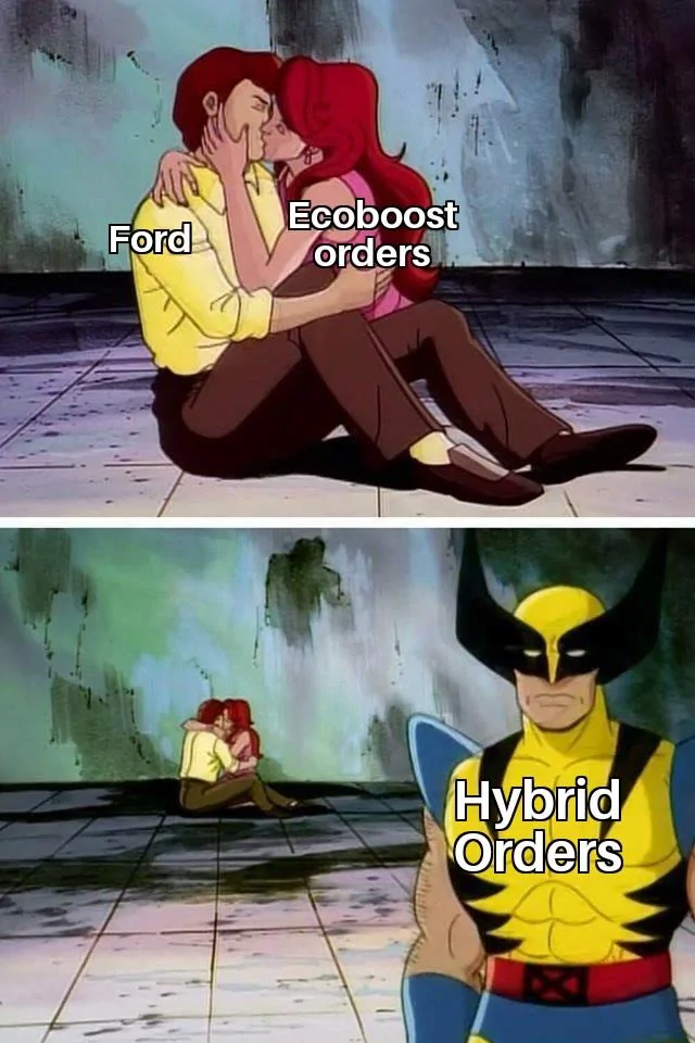 Ford Maverick Maverick Memes -  fun diversion while we wait [ ** NO POLITICS ** ] Sad Wolverine Seeing Kiss 02092021193755