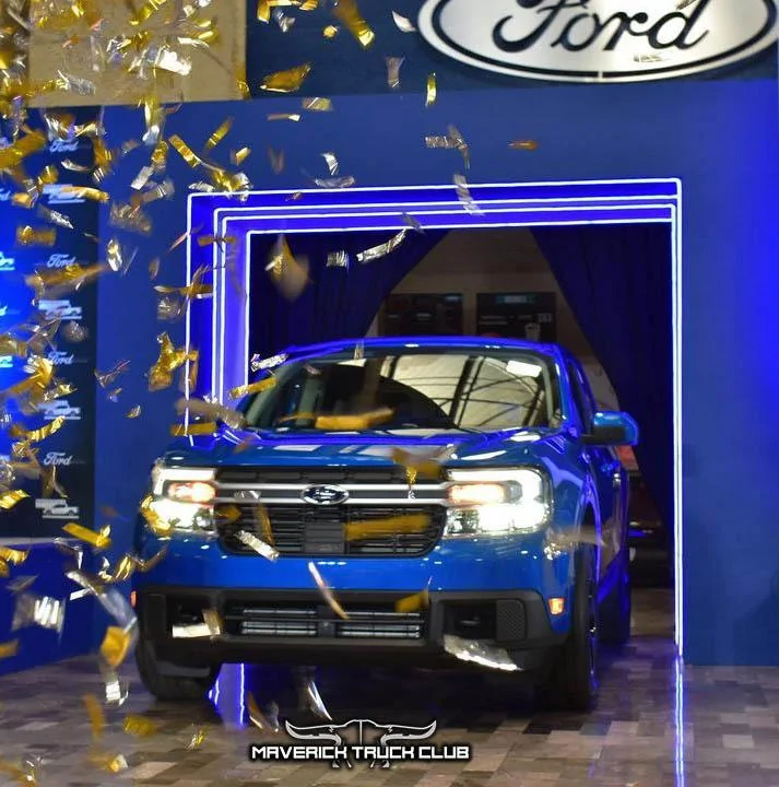 Ford Maverick VELOCITY BLUE Maverick Photos Thread Velocity Blue Maverick Lariat Pickup Truck 3