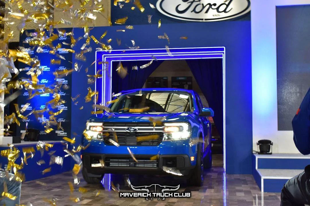 Ford Maverick 🎉 Celebration Pics From Ford Maverick Start of Production at Hermosillo Plant Ford Hermosillo Plant Maverick Production Start 3