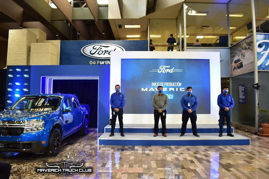 Ford Maverick 🎉 Celebration Pics From Ford Maverick Start of Production at Hermosillo Plant Ford Hermosillo Plant Maverick Production Start 2