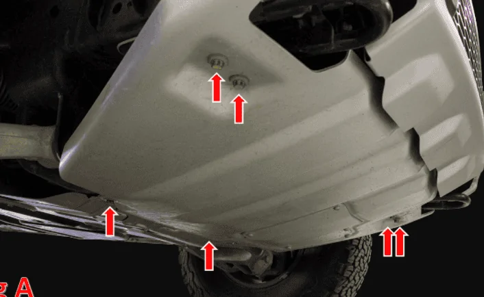Ford Maverick License Plate Mount - FX4 Tow Hook Option 1630678298006