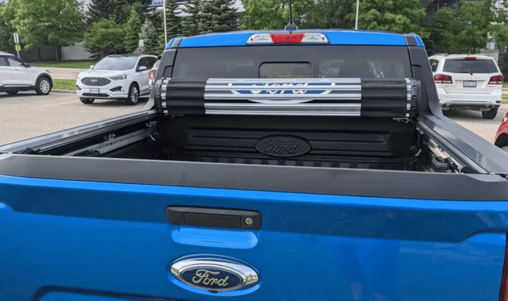 Ford Maverick Bicycle in Bed with Hard Roll Tonneau Cover Screen Shot 2021-09-04 at 8.35.23 PM