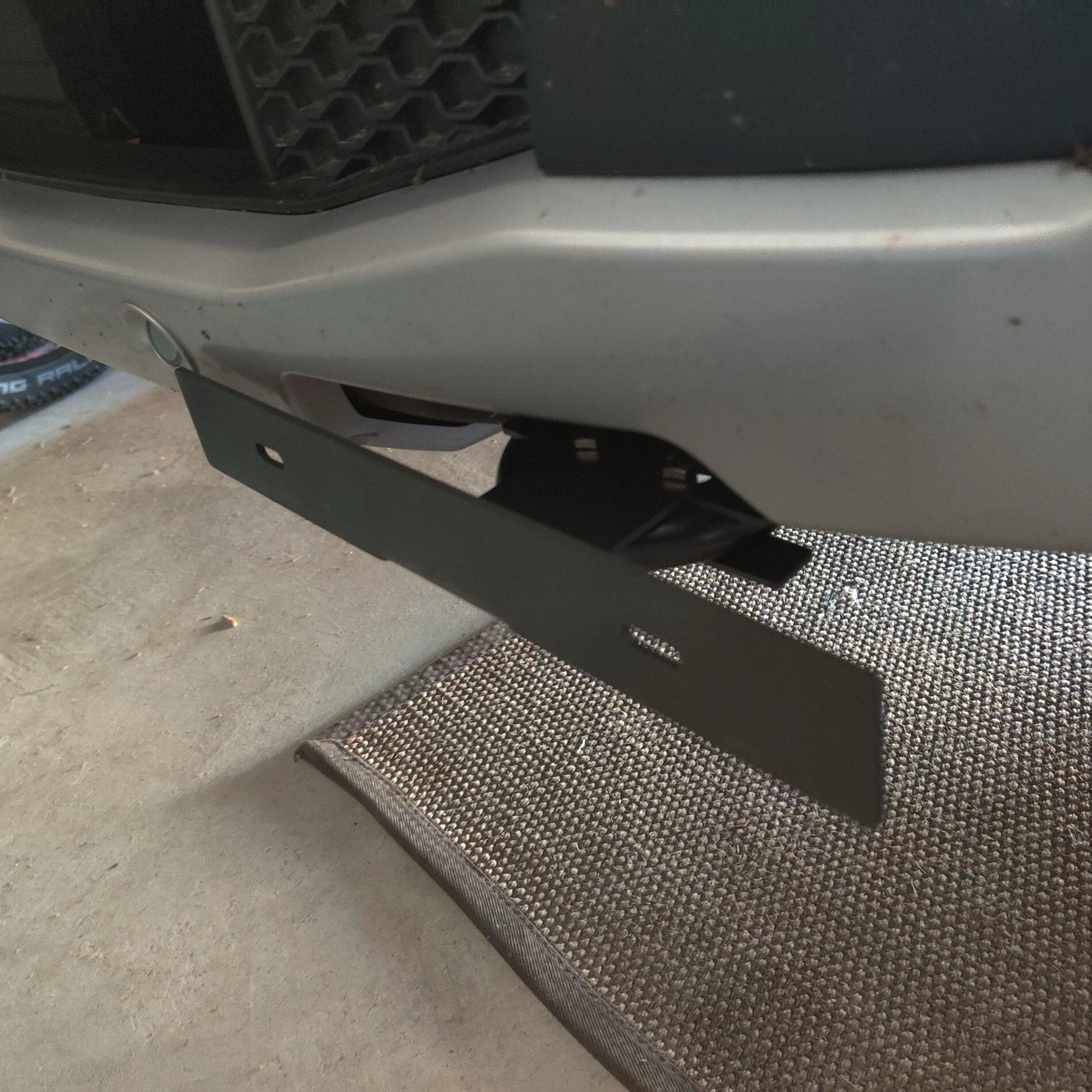 Ford Maverick License Plate Mount - FX4 Tow Hook Option IMG_20210906_150528