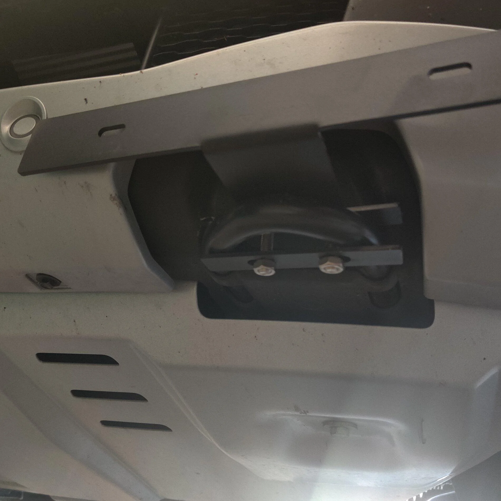 Ford Maverick License Plate Mount - FX4 Tow Hook Option IMG_20210906_150634