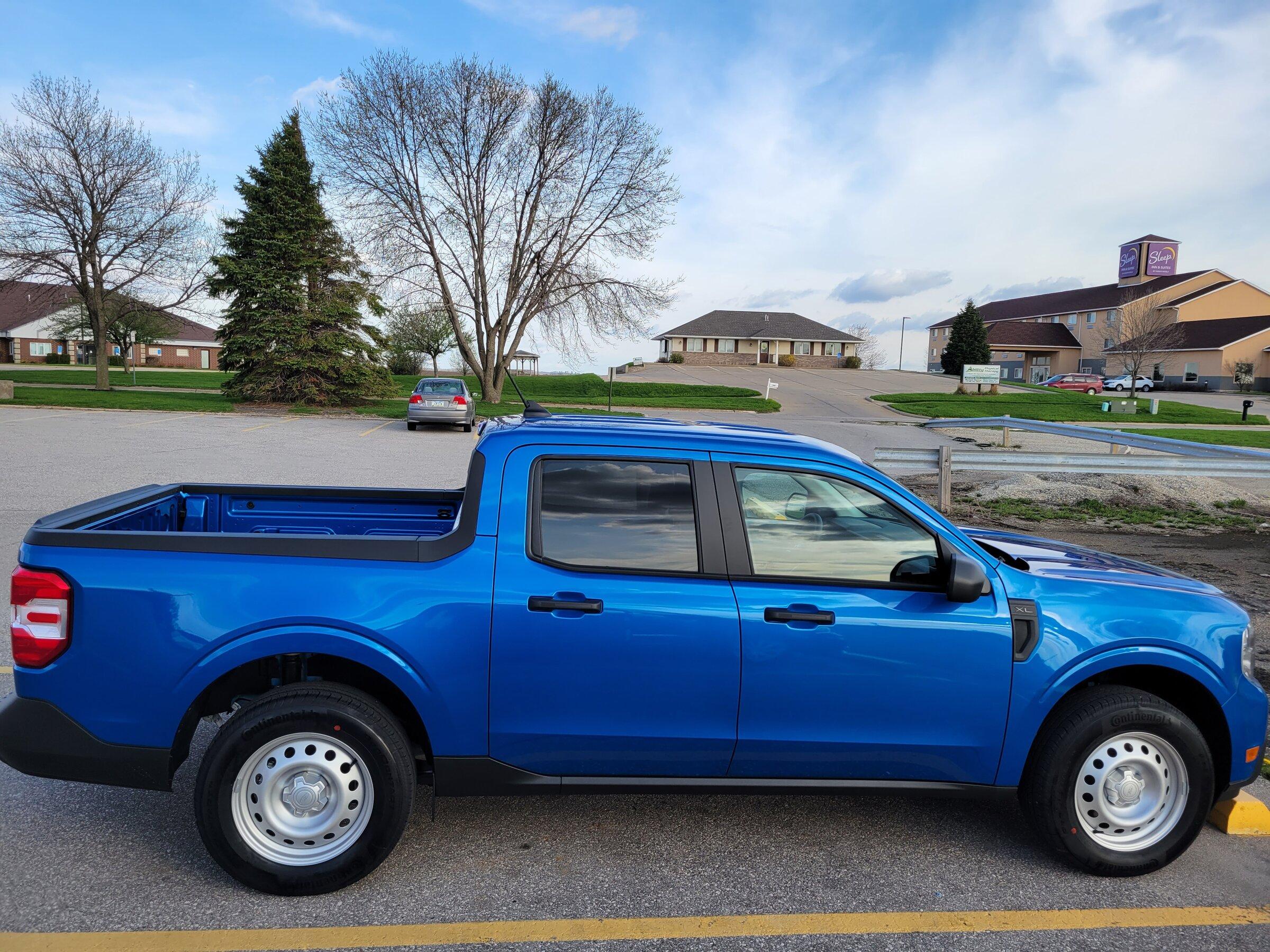 Ford Maverick Project QuikRik. My Velocity Blue XL AWD Performance build 20220506_181453