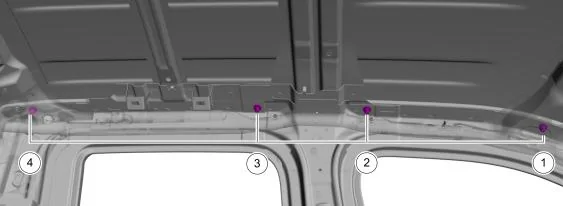 Ford Maverick ................. Roof_Moulding