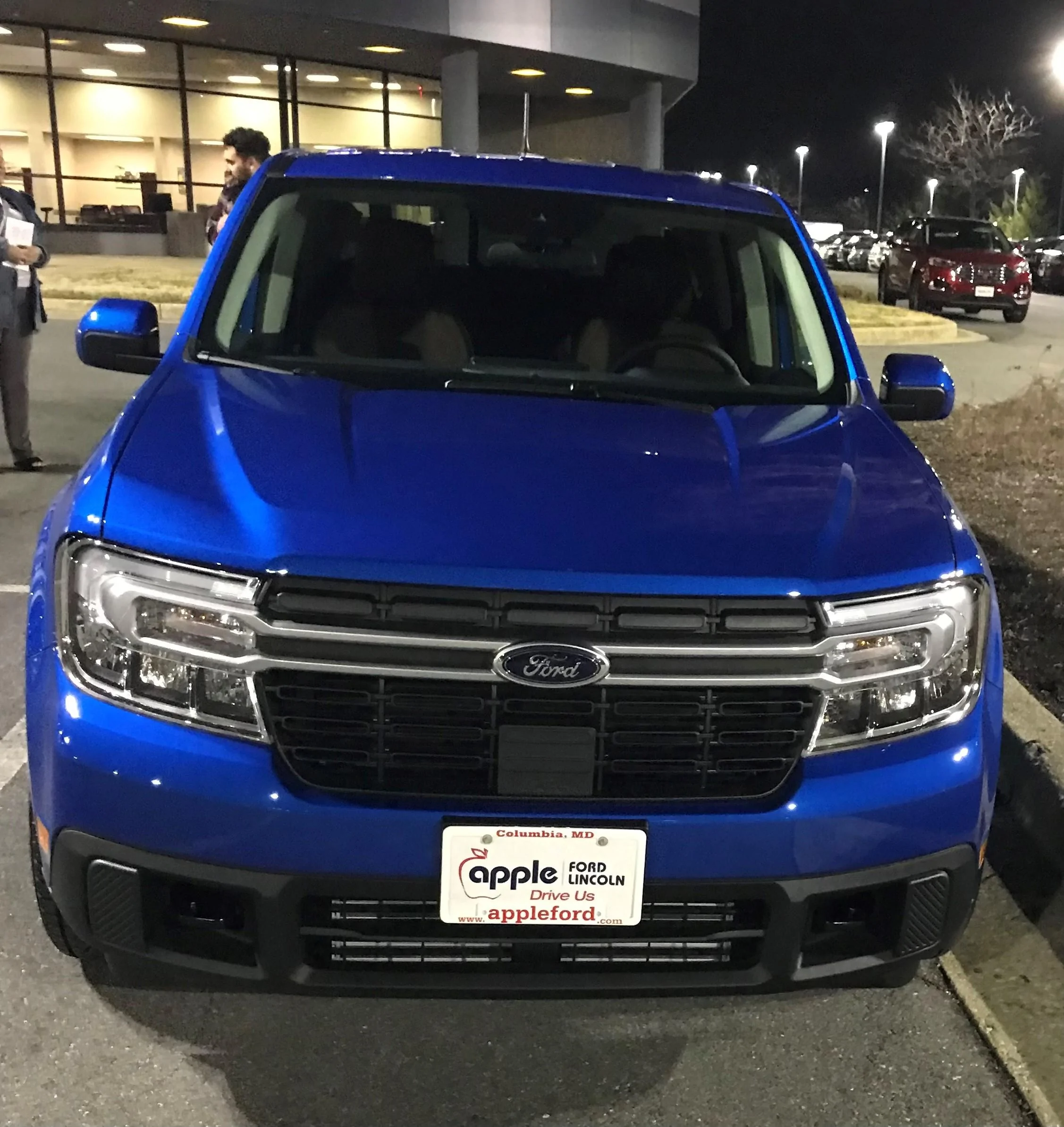 Ford Maverick VELOCITY BLUE Maverick Photos Thread Maverick front
