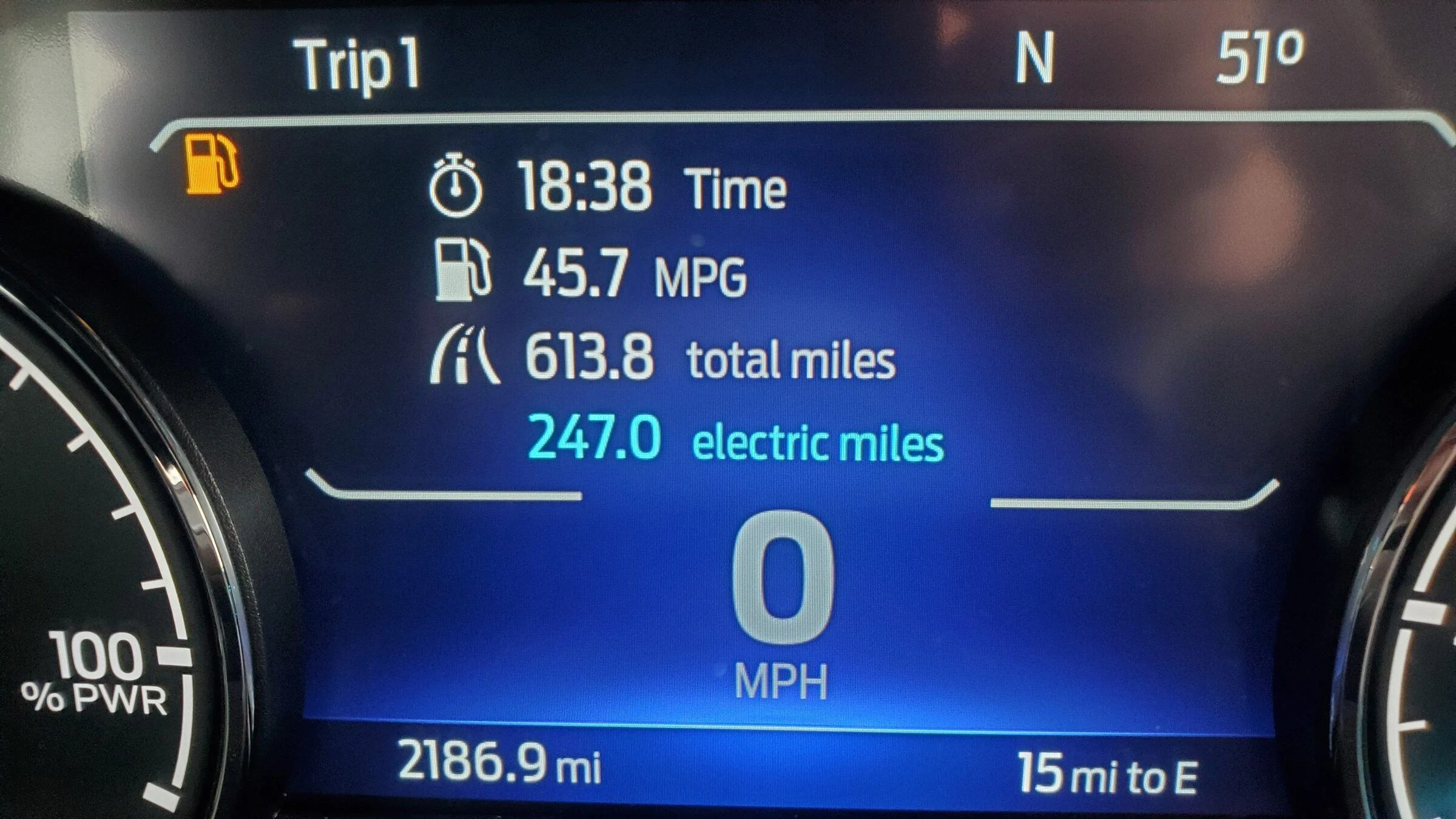 Ford Maverick Hybrid MPG Expectations 20220426_131056
