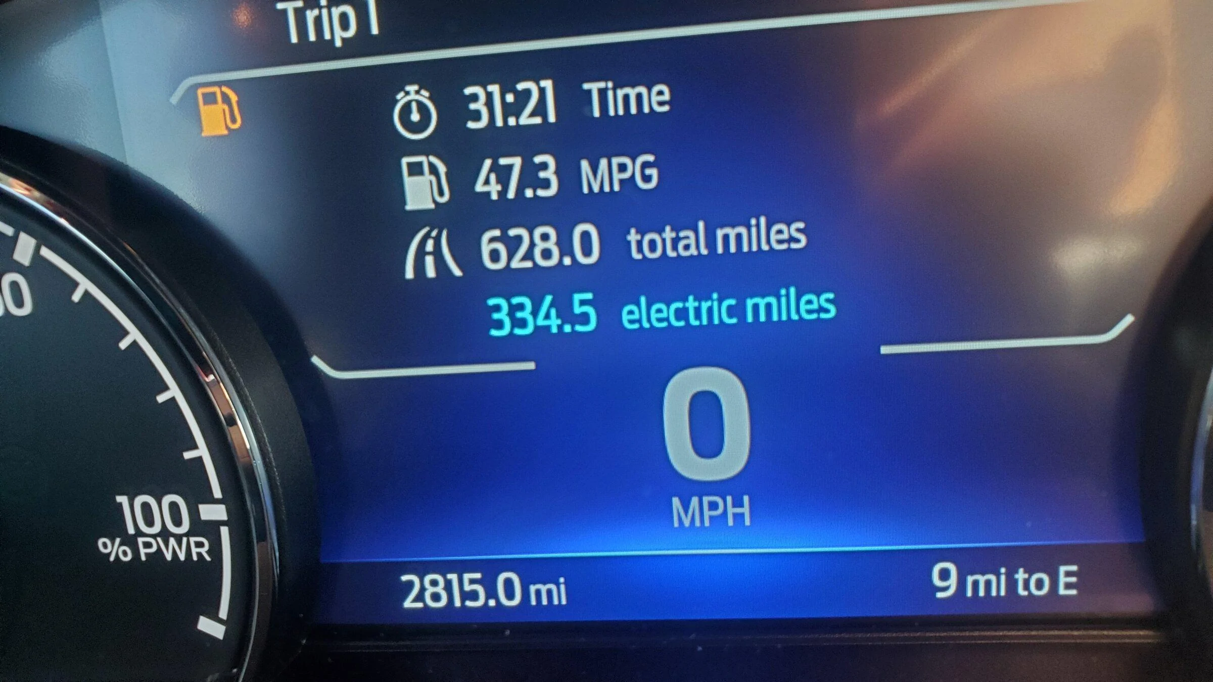 Ford Maverick Hybrid MPG Expectations 20220511_080353