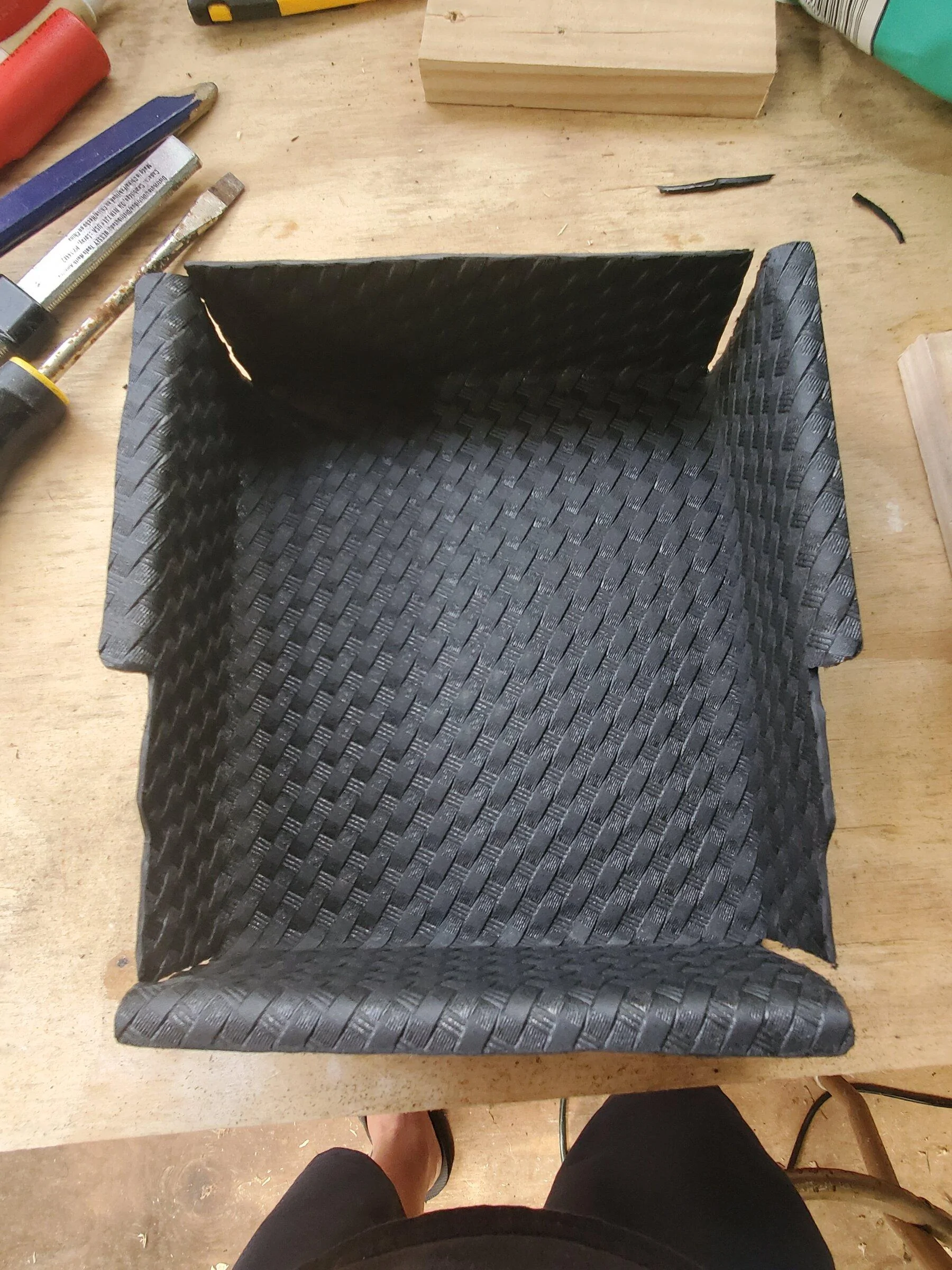 Ford Maverick Kydex Console tray d