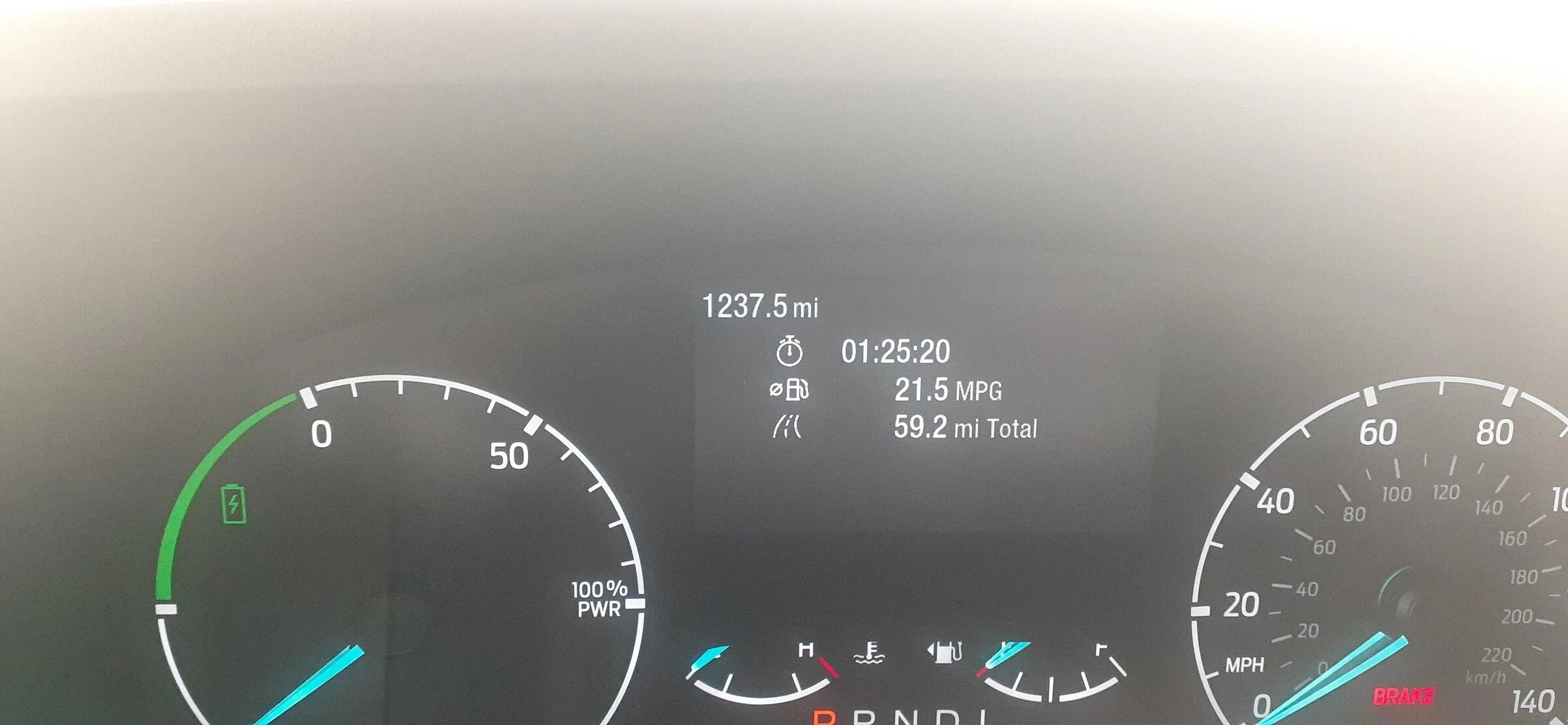 Ford Maverick Hybrid towing experience 20220513_163614