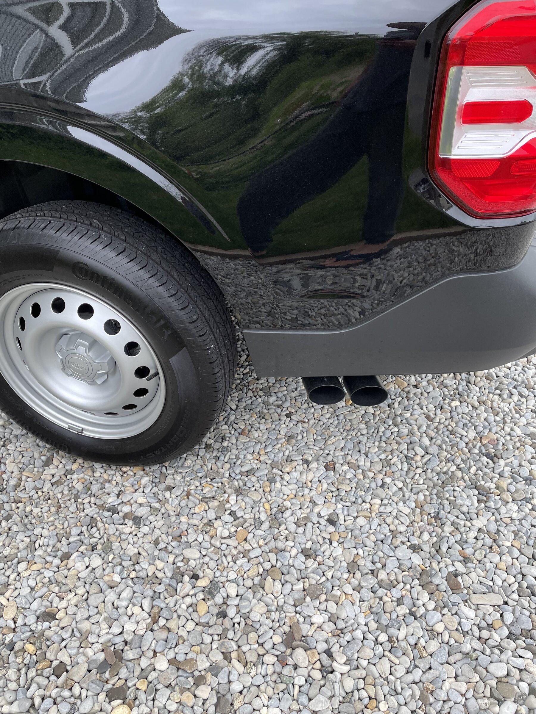 Ford Maverick Magnaflow exhaust installed on 2.0 Ecoboost Maverick this weekend IMG_1166